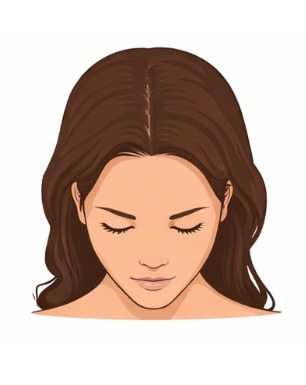 Minimal hair loss (Female Stage 1)